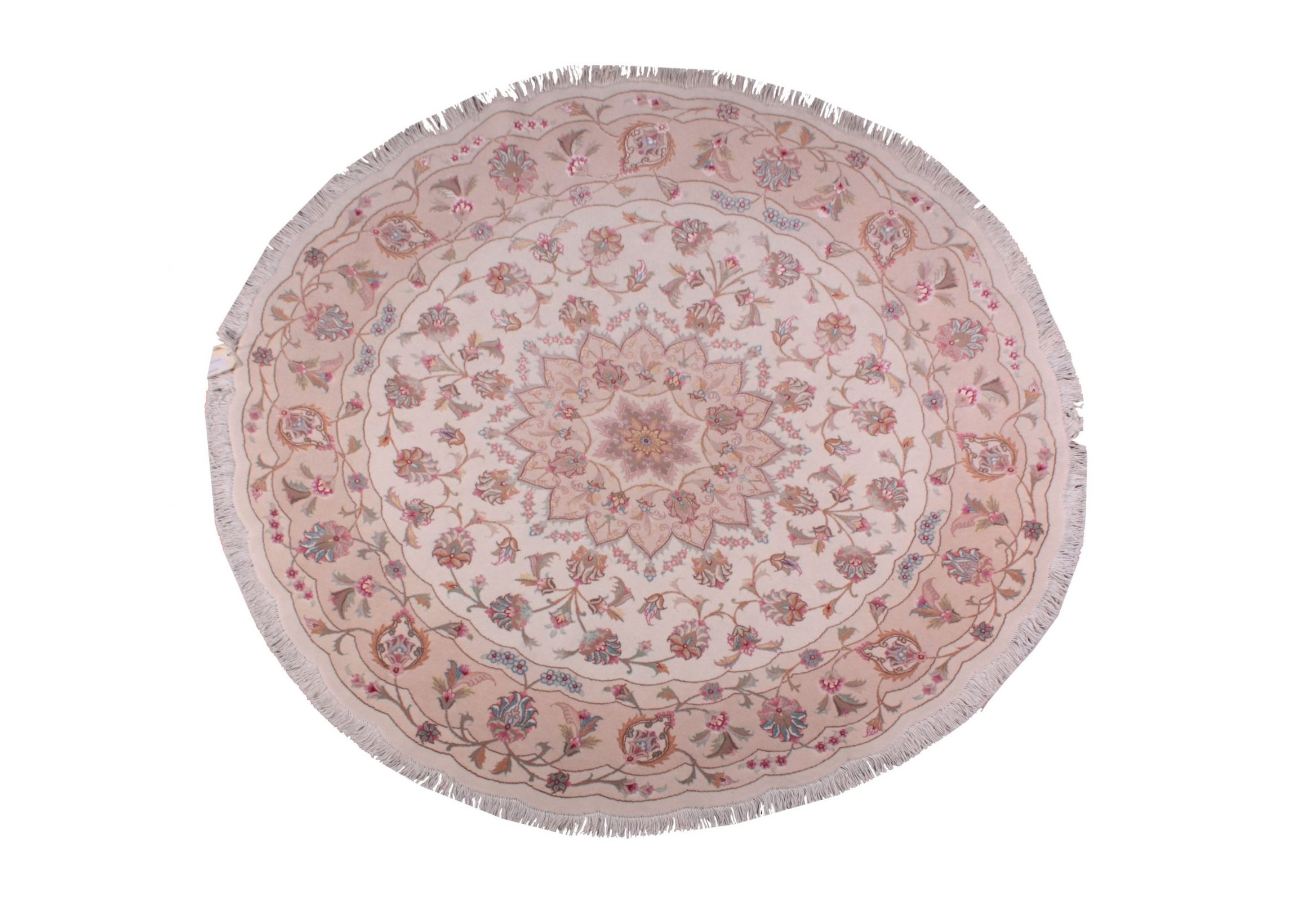 142-001317 Tabriz Kourk Wool-flat