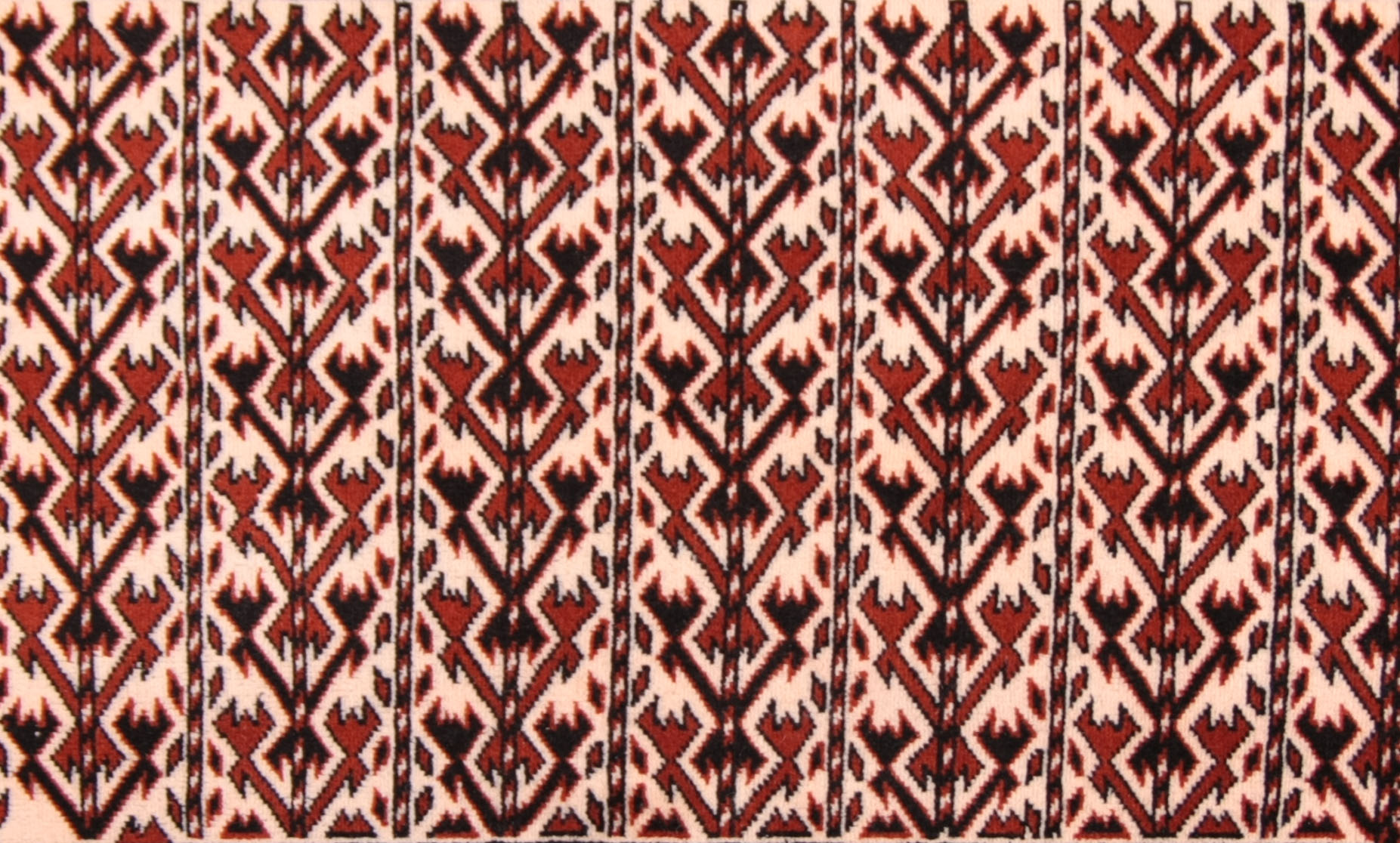 253-000469 Persian Turkoman Prayer rug-cut