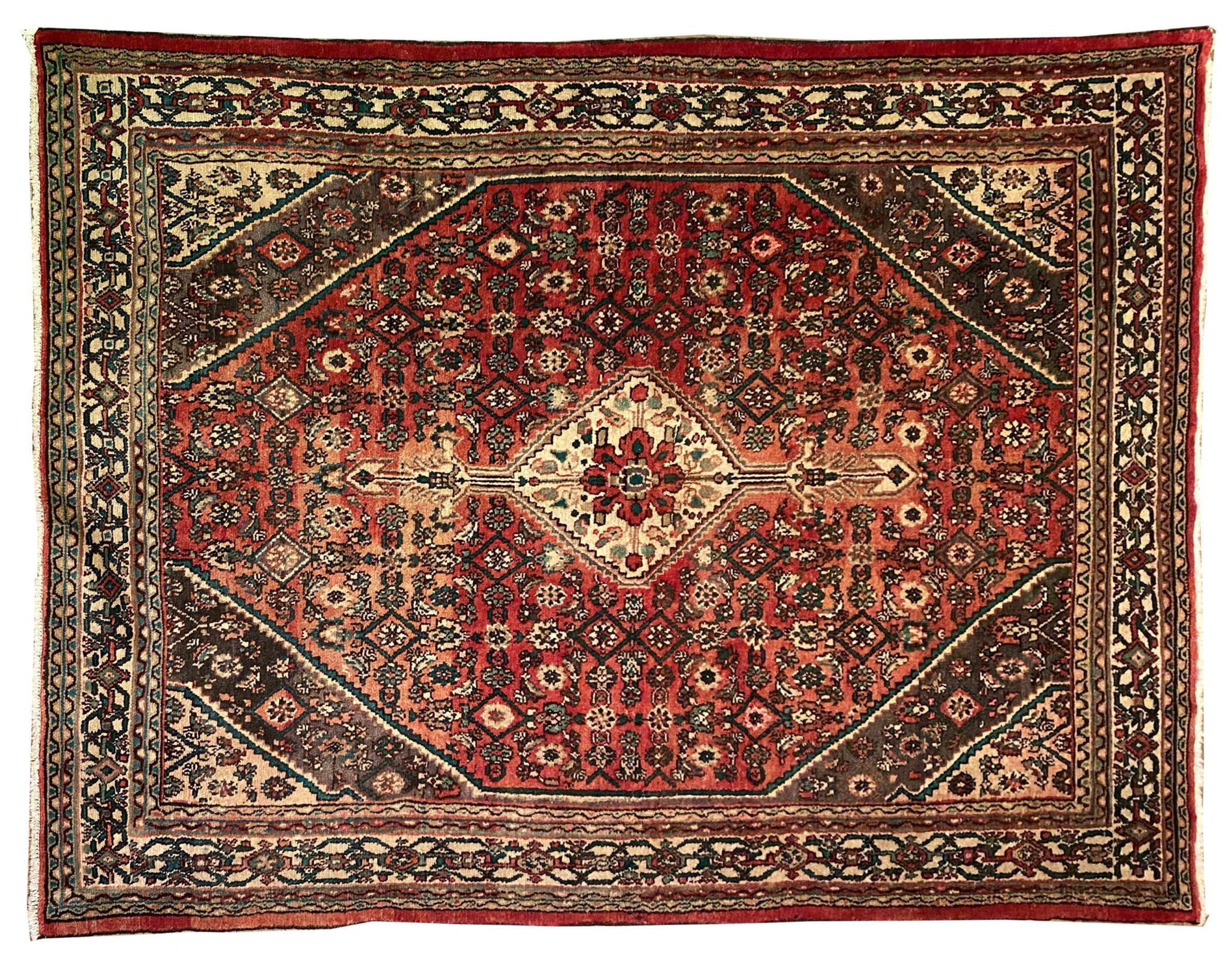 Persian Hamadan - 2.92x2.12 - Heritage Rug Sale