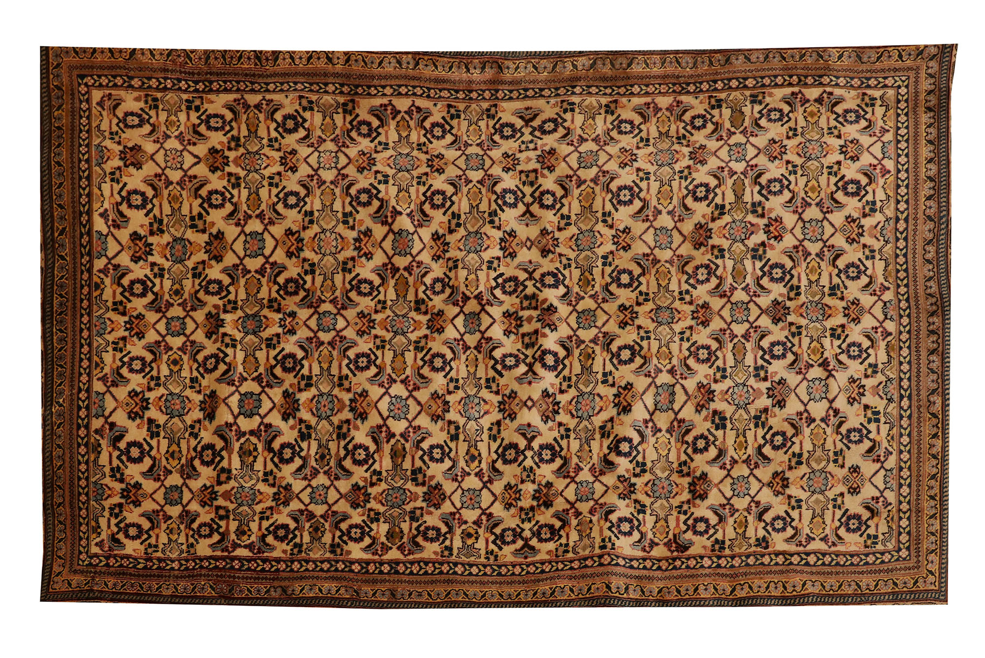 Carpet-0654-flat Assorted Persian Village Rug