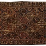 Persian Bakhtiary-Distressed Rug - 2.00x1.55