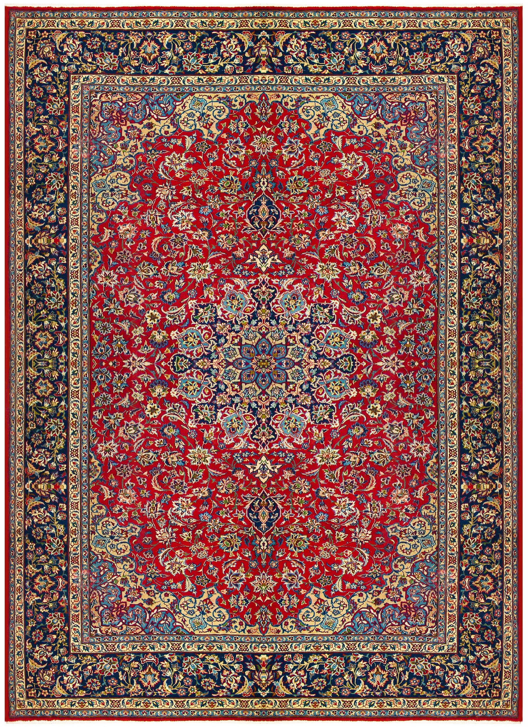 Persian Najafabad - 4.12x3.15 - Ah 459 - Heritage Rug Sale
