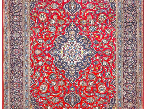 Persian Kashan Wool - 3.45 x 2.47