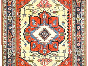 Persian Heriz Wool - 3.42 x 2.49