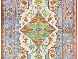 Persian Heriz Wool - 2.74 x 2.15
