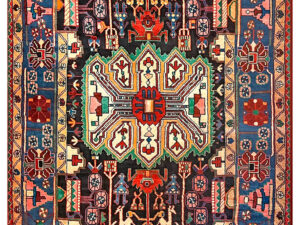 Persian Hamadan Village Rug - 3.40 x 1.65