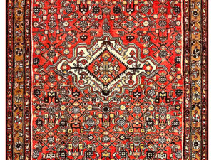 Persian Hamadan Village Rug - 3.46 x 1.60